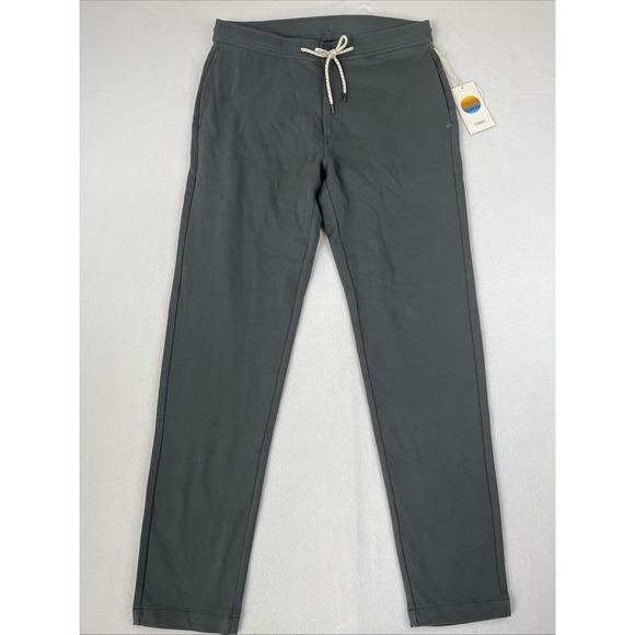 Men's Vuori Solana Pant Sweatpant Shale Size Medium  V450.  Retail $138. - Picture 1 of 7